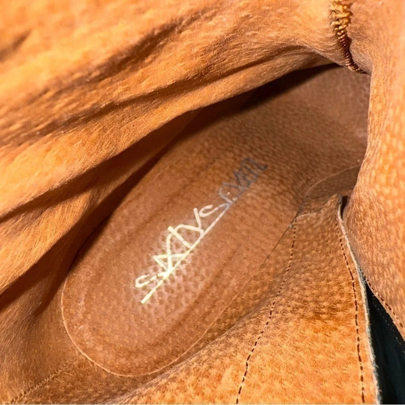 Made in Spain Sixtyseven black leather boots block  heels size 36 - Picture 11 of 11